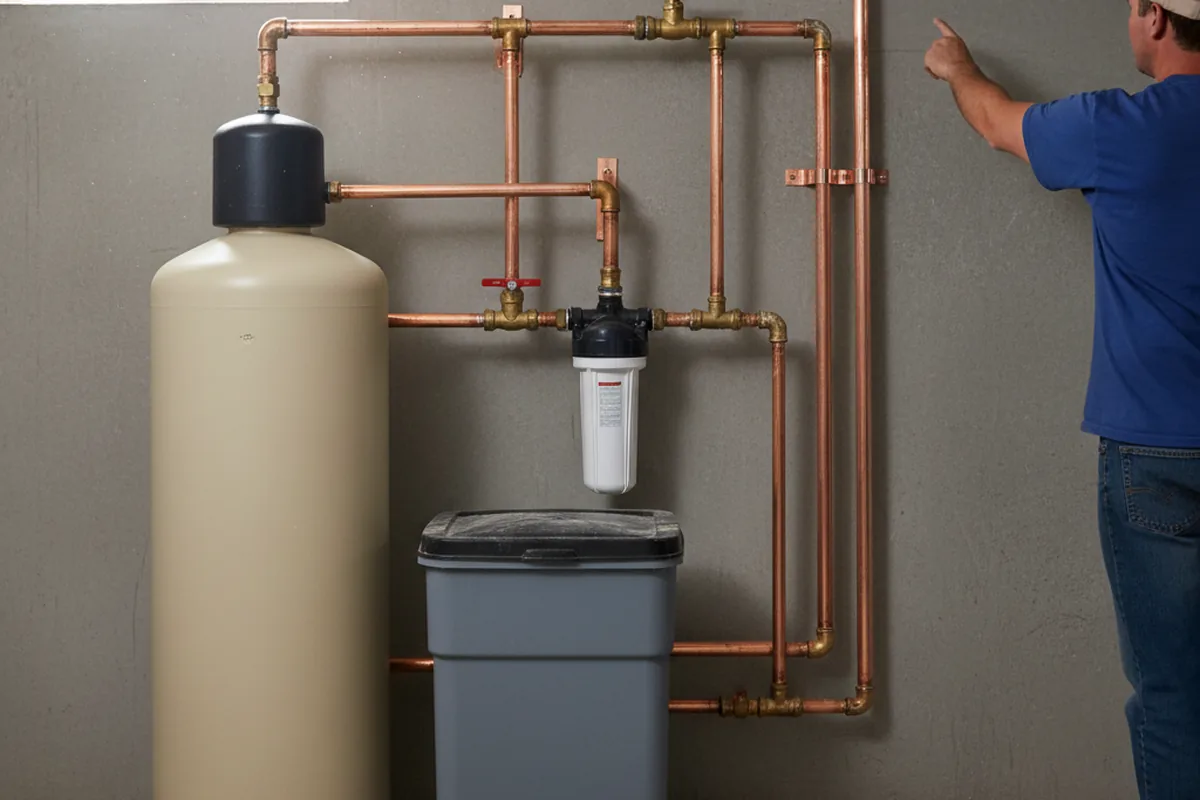 Whole-house water treatment system installed in Antelope